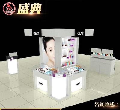 化妆品展柜加工定制全攻略 超市、专卖店、美容院高清细节图与加工要点